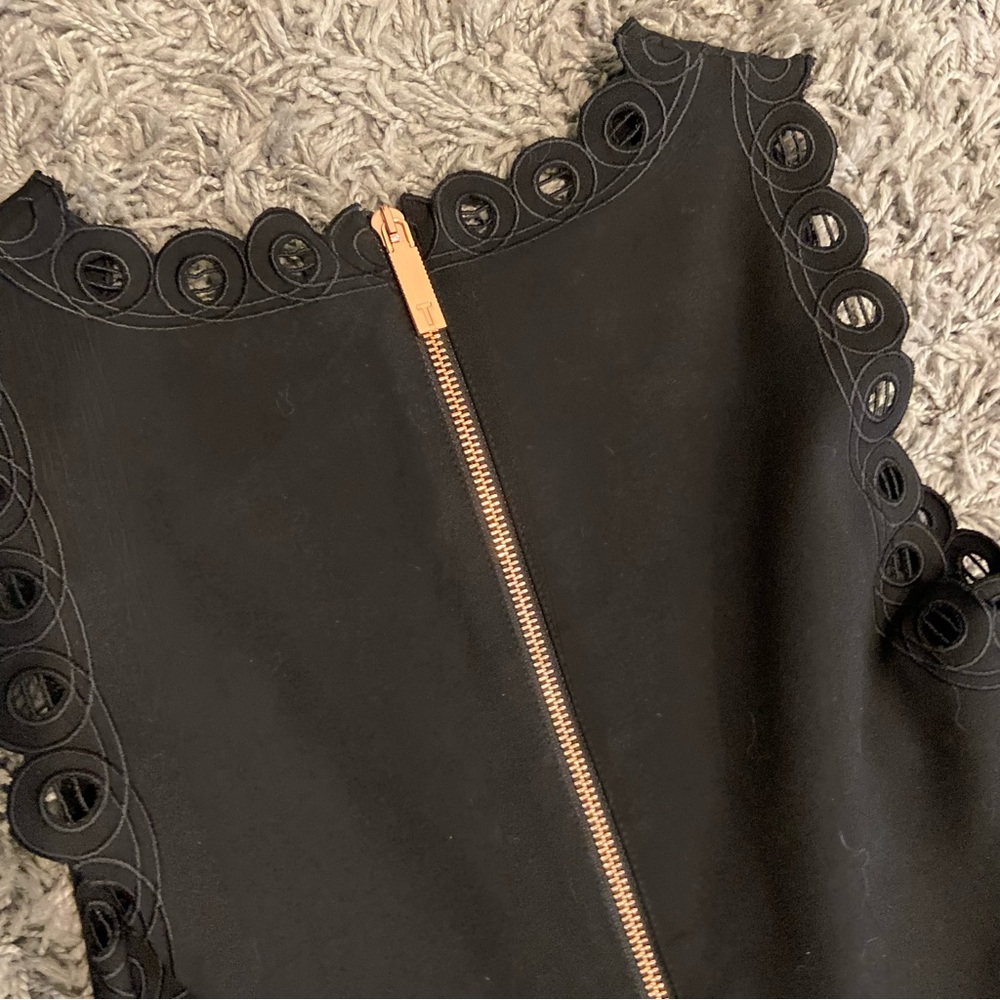 Ted Baker Black Lace Detail Dress - Picture 11 of 16